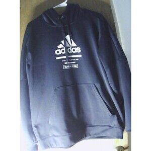 Adidas For Creators Only Climawarm Mens Hoodie Sweatshirt Black White Pocket XL